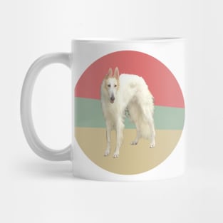 White Greyhound Mug